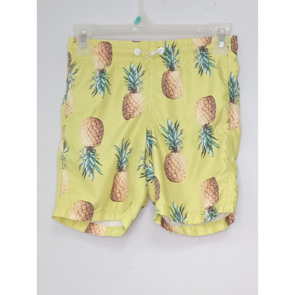 Old Navy Boy's Pineapple Swim Trunks Size Small (6-7)